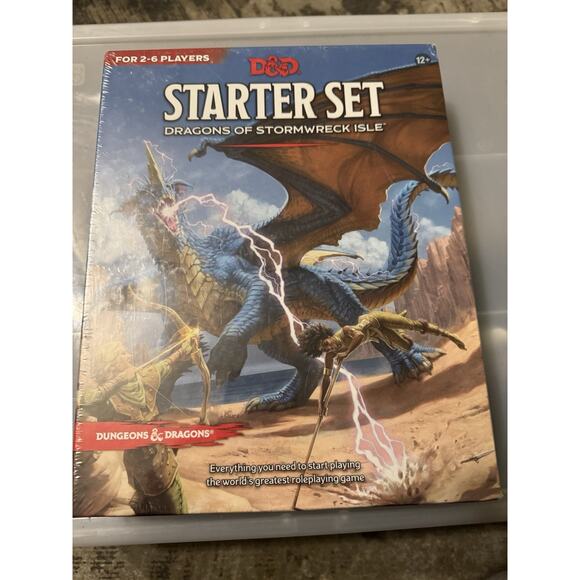 New Sealed Dungeons & Dragons: Dragons of Stormwreck Isle Starter Set Game D&D - Picture 1 of 5